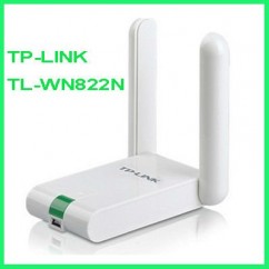 ADAPTADOR TP-LINK WIRELESS 2 ANTENAS USB 300MBPS TL-WN822N
