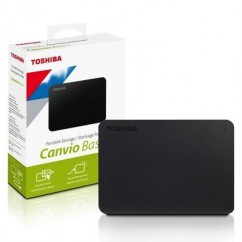 HD TOSHIBA PORTATIL CANVIO BASICS USB 3.0 1TB PRETO - HDTB410XK3AA