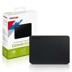HD TOSHIBA PORTATIL CANVIO BASICS USB 3.0 1TB 2.5" PRETO - HDTB510XK3AA