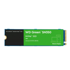 SSD M.2 PCIe NVMe 1TB WD Green SN350, M.2 2280, PCIe Gen3 x4, NVMe 1.3, READ 2400MB/S WRITE 1800MB/S - WDS100T2G0C