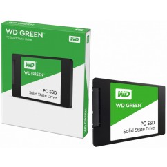 HD SSD 120GB WD GREEN 2.5 SATA 3.0 (6 GB/S) LEITURA: 545MB/S E GRAVAÇÃO: 430MB/S WDS120G2G0A 