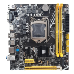 PLACA MAE REVENGER INTEL LGA 1151 MICRO ATX DDR4 M.2-NVME/HDMI/VGA/USB3.0/LANGIGA G-H110, 6º, 7º e 8º Gerações