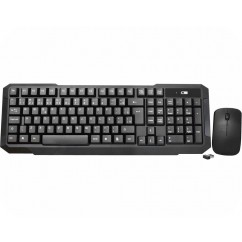 COMBO WIRELESS (SEM FIO) TECLADO E MOUSE PRETO KA-S228+MA-B333 K-MEX