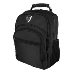 MOCHILA HWJ URBANA P/ NOTEBOOK LAPTOP ESCRITORIO/FACULDADE  USB COR PRETO B-720-1