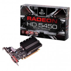 PLACA DE VIDEO PCI-E ATI RADEON HD5450 1GB DDR3 64B XFX HD545XZQH2